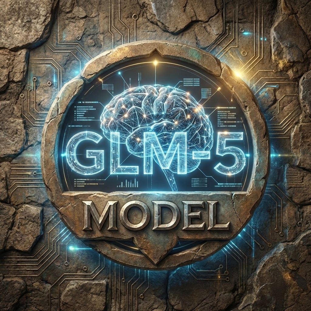 GLM-5模型与智谱开放平台示意