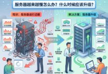 服务器越来越卡怎么办？什么时候该升配-VPS知识分享站