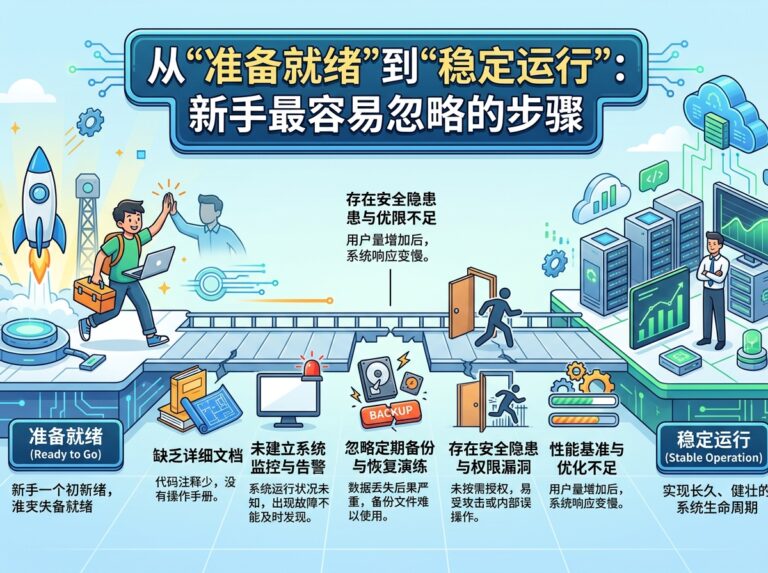 服务器从上线到稳定运行