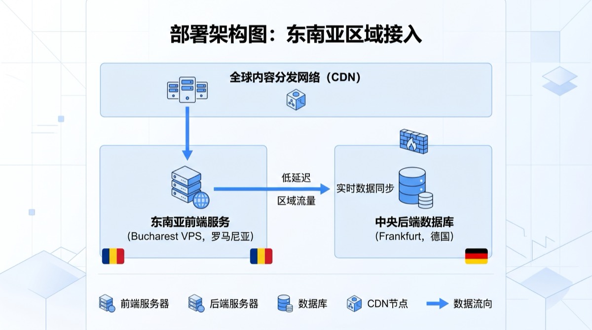 布加勒斯特VPS部署架构