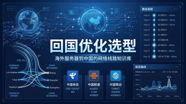 回国优化服务器线路选择
