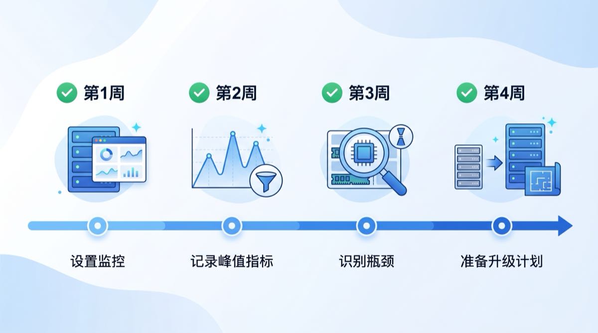 服务器规划四周执行流程