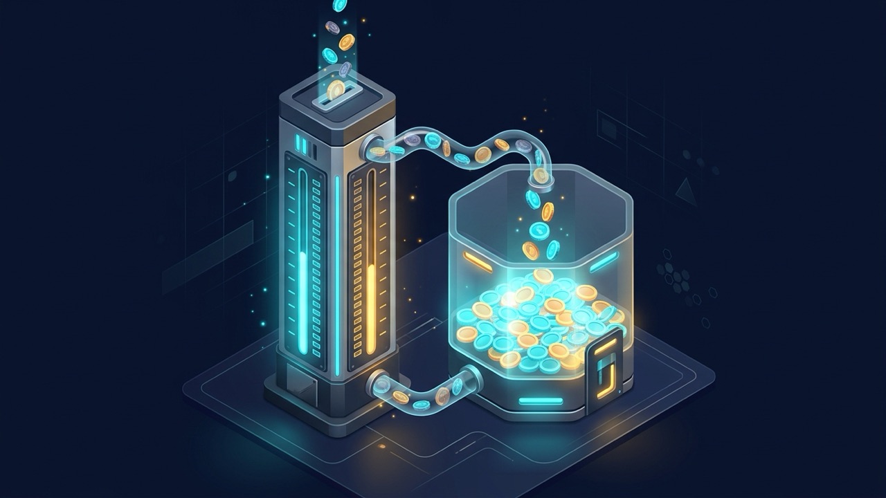 双刻度 token 计量表与半透明缓存罐